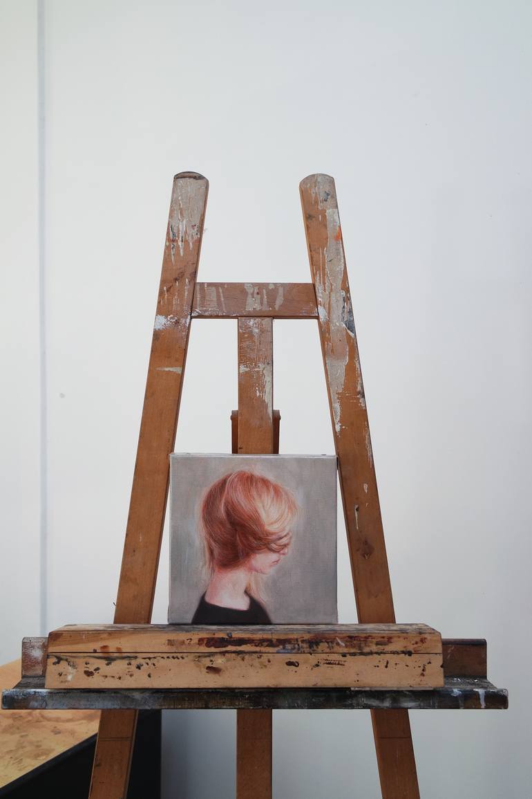 Original Figurative People Painting by Anna Madia