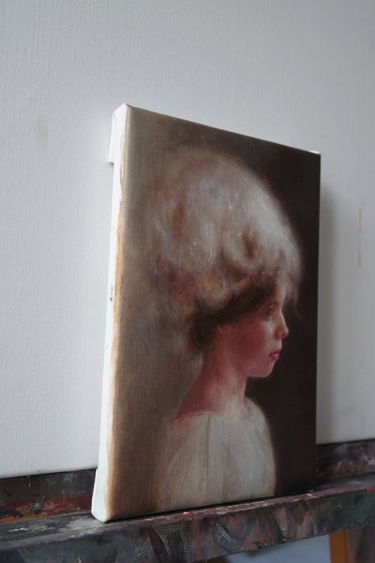 Original Portrait Painting by Anna Madia