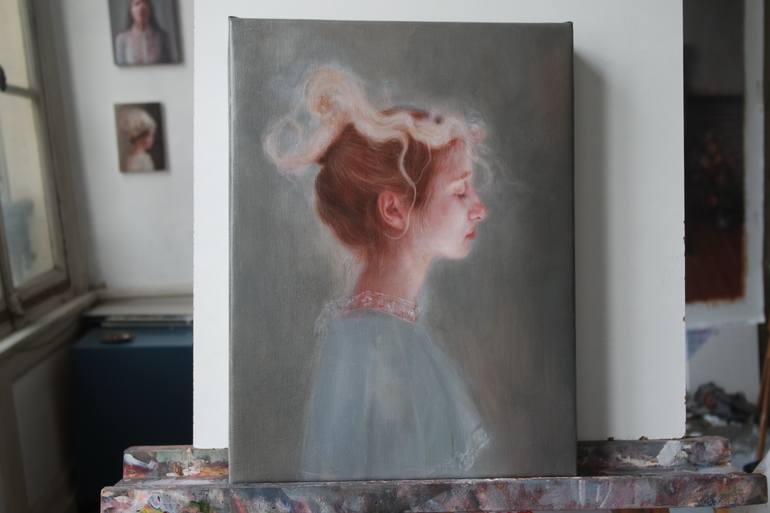 Original Figurative People Painting by Anna Madia