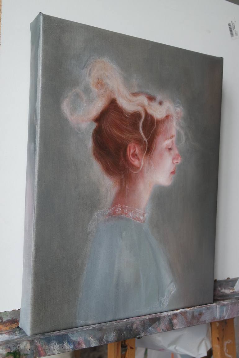 Original Figurative People Painting by Anna Madia