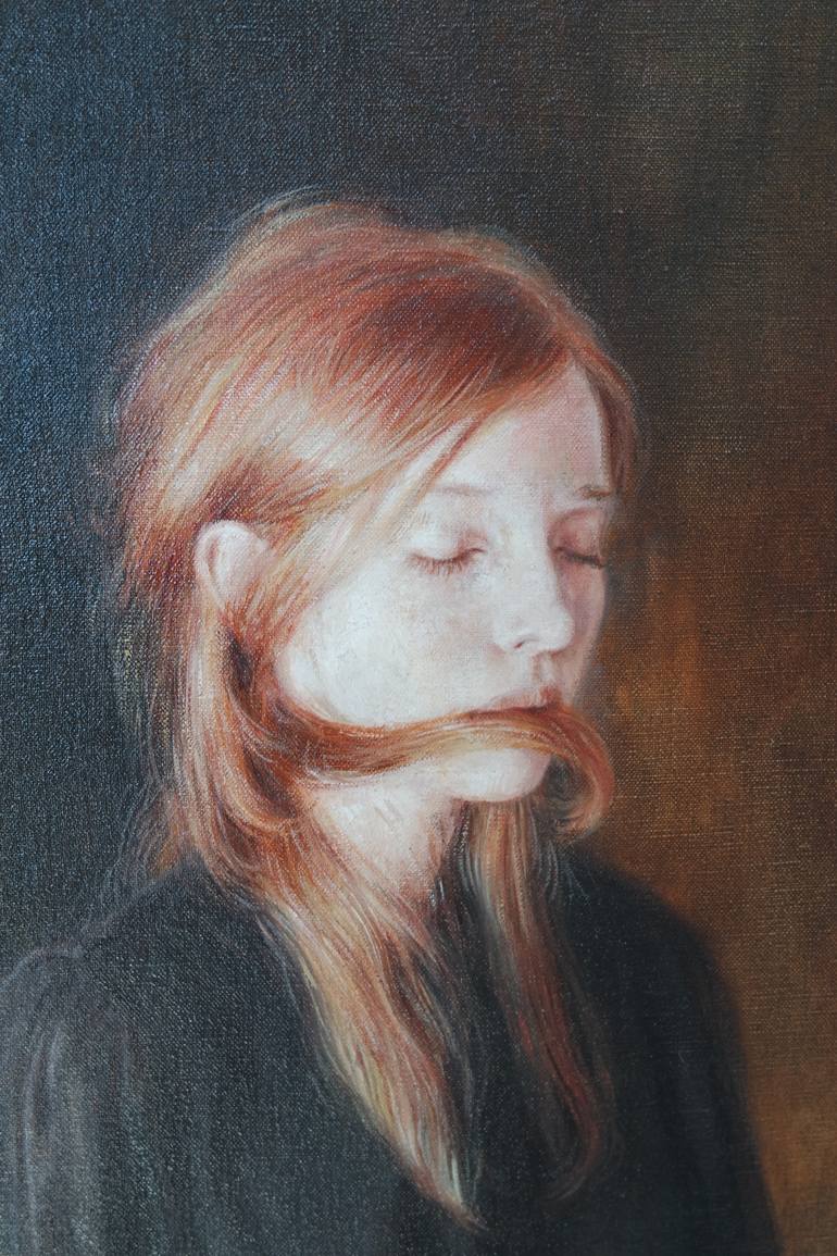 Original Figurative People Painting by Anna Madia