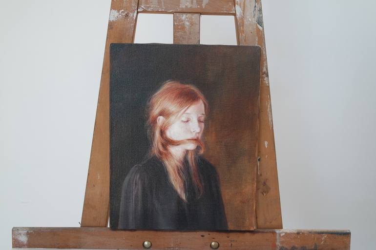 Original Figurative People Painting by Anna Madia