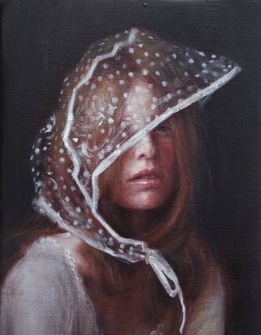 Original Portraiture Portrait Painting by Anna Madia