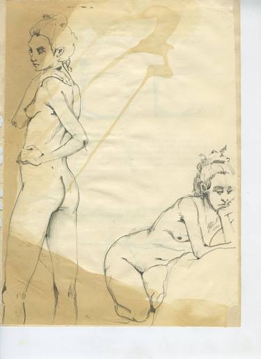 Print of Body Drawings by connor mc cabe
