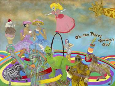 Saatchi Art Artist Sam Roloff; Paintings, “Oh! The Places You Won't Go!” #art