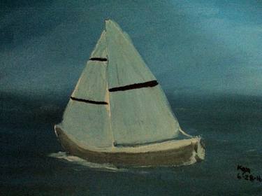 Sailboat #1 - white thumb