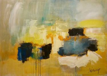 Original Impressionism Abstract Paintings by Veronique Besancon