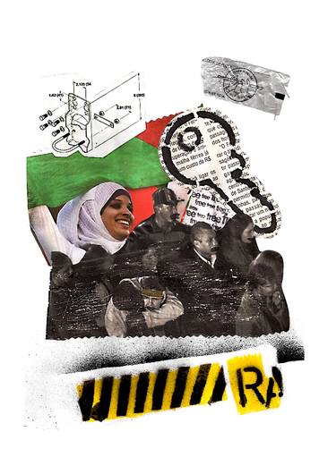 Print of Minimalism Political Collage by Tchago Martins