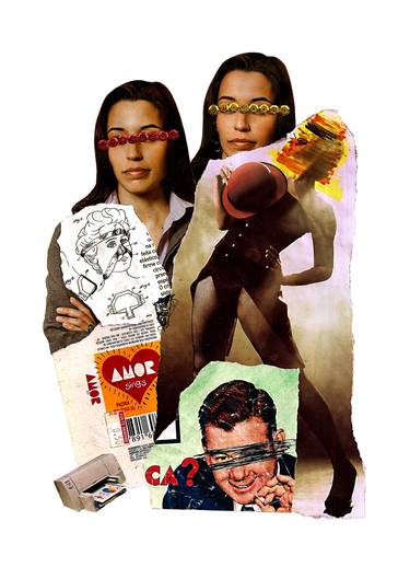 Print of Dada Pop Culture/Celebrity Collage by Tchago Martins