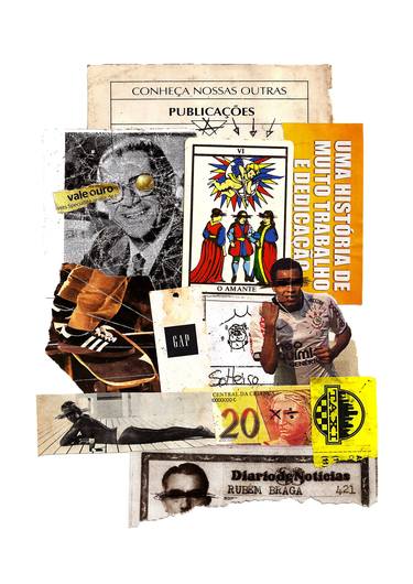 Print of Pop Art Popular culture Collage by Tchago Martins
