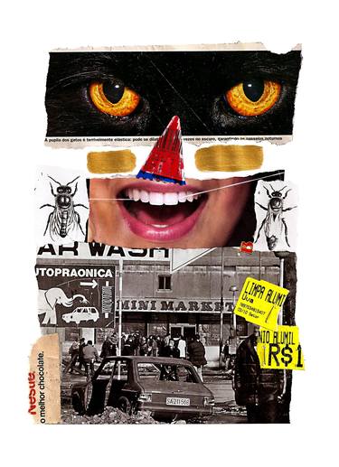 Print of Conceptual Animal Collage by Tchago Martins