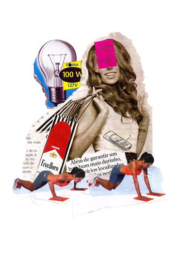 Print of Dada Women Collage by Tchago Martins