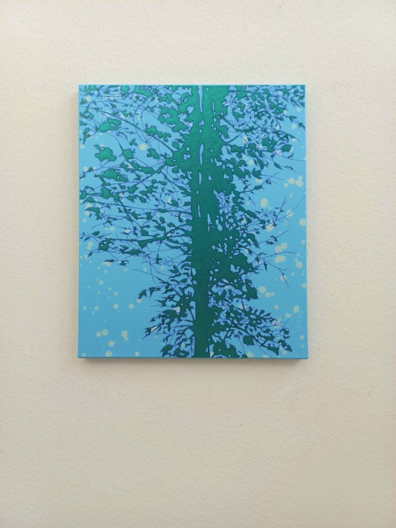 Original Fine Art Tree Painting by Robin Ballard