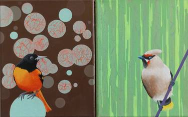 Original Contemporary Animal Painting by Robin Ballard