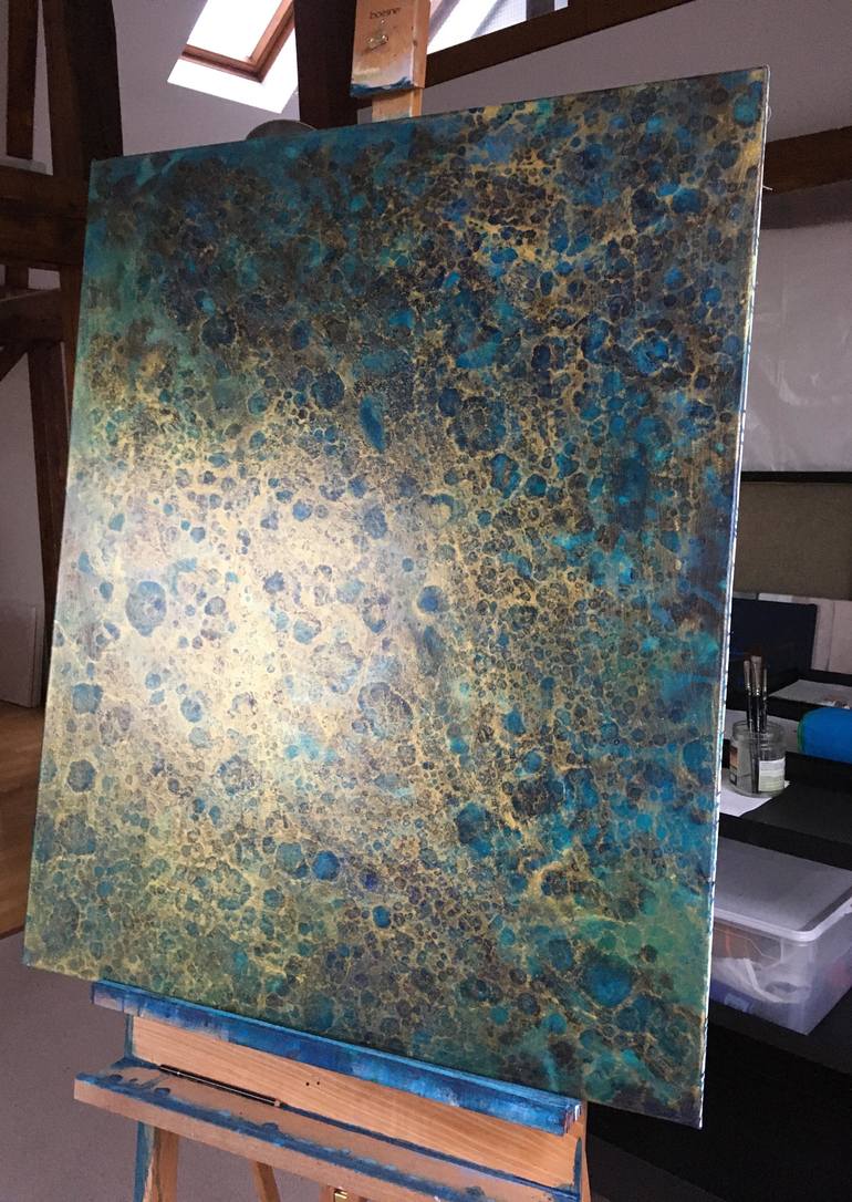 Original Abstract Painting by Robin Ballard