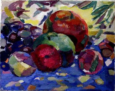 Print of Expressionism Still Life Paintings by aziz basha