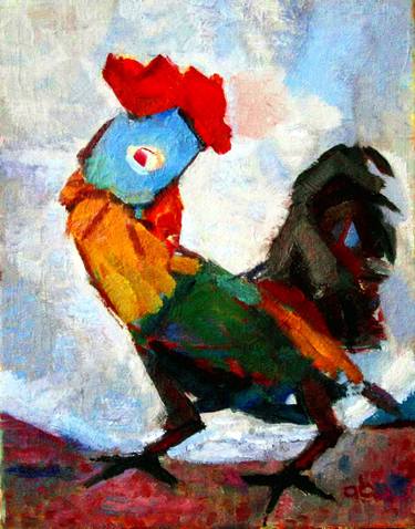 Original Expressionism Animal Paintings by aziz basha