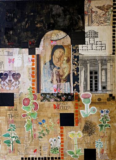 Print of World Culture Mixed Media by Natalia Kazirelova