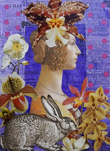 Print of Women Collage by Natalia Kazirelova
