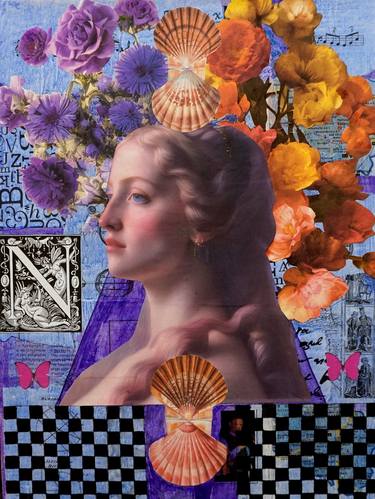 Original Symbolism Women Collage by Natalia Kazirelova