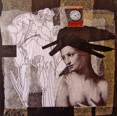 Original Women Collage by Natalia Kazirelova