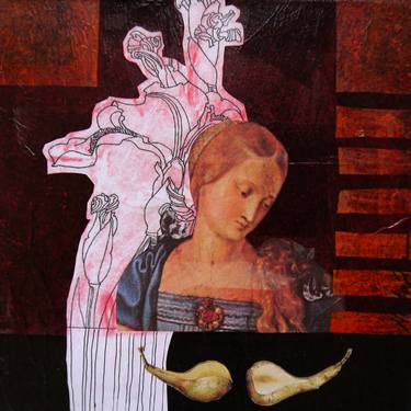 Original Conceptual Women Collage by Natalia Kazirelova