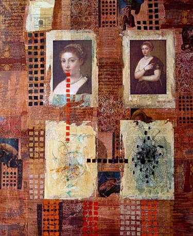 Original Conceptual Women Collage by Natalia Kazirelova