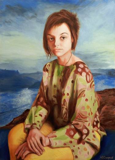 Original Women Paintings by Yury Smirnov