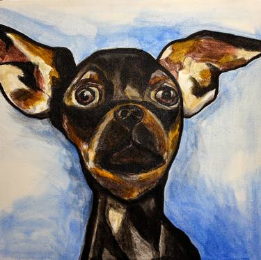 Print of Portraiture Dogs Paintings by Bernardo Lira