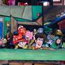 All characters of Toy Story one incorporated in this painting.