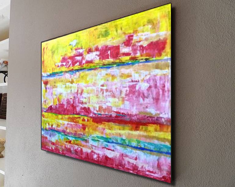 Original Abstract Painting by Bernardo Lira