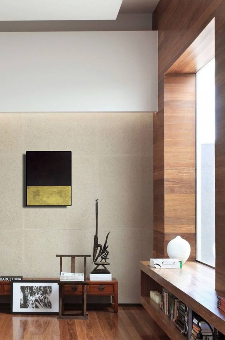 Original Minimalism Geometric Painting by Bernardo Lira