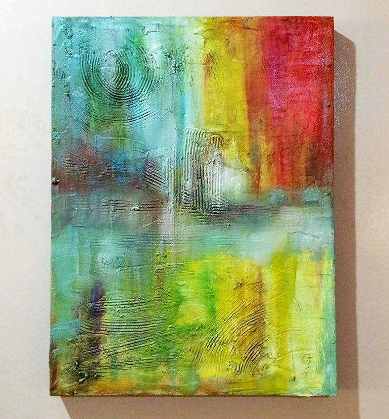 Original Abstract Painting by Bernardo Lira