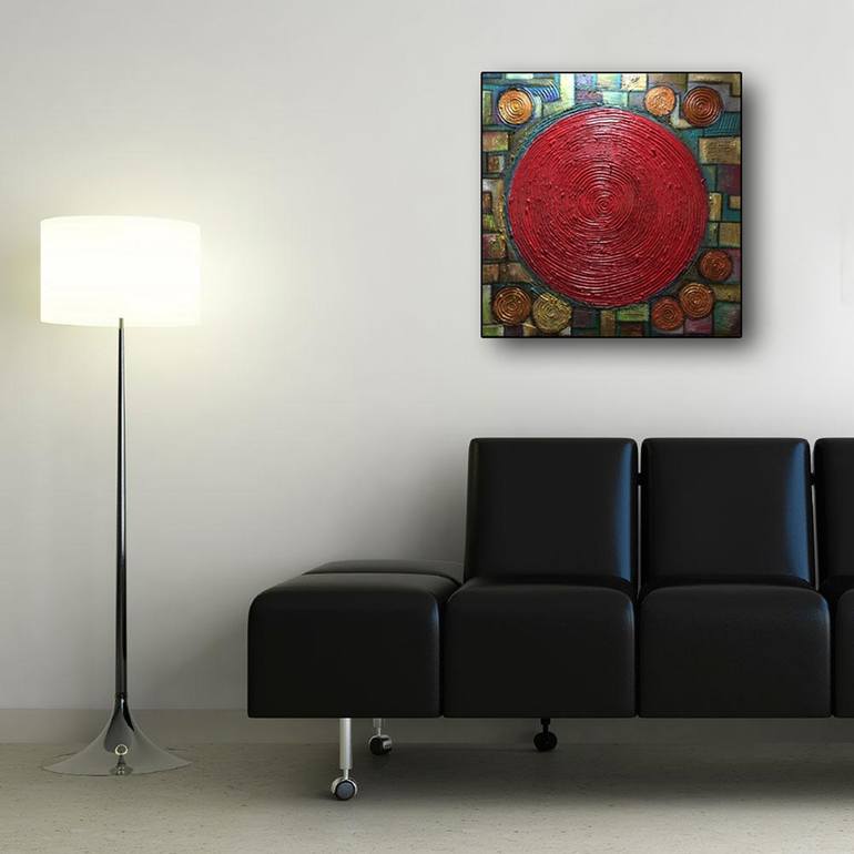 Original Abstract Painting by Bernardo Lira