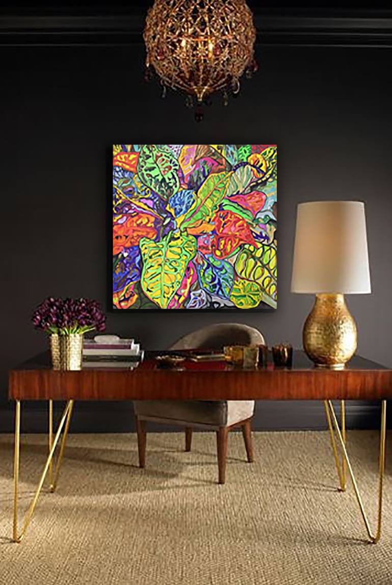 Original Floral Painting by Bernardo Lira