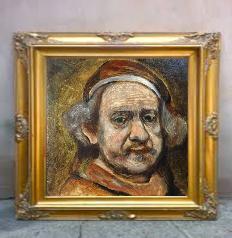 Original Portrait Painting by Bernardo Lira