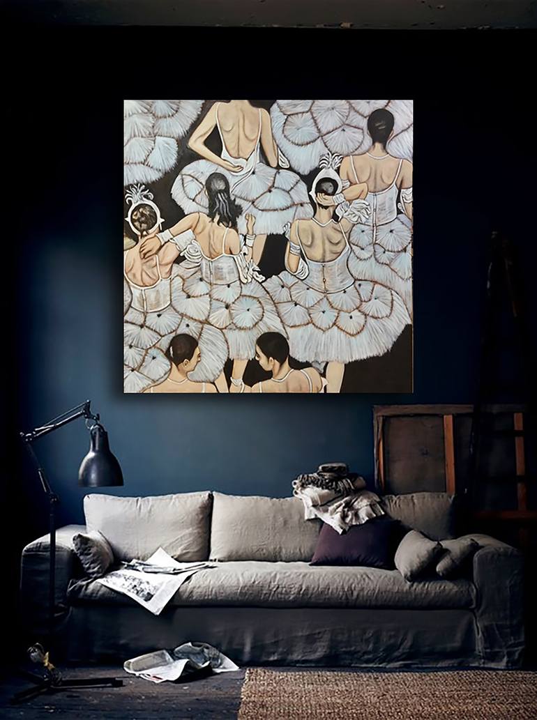 Original Figurative People Painting by Bernardo Lira