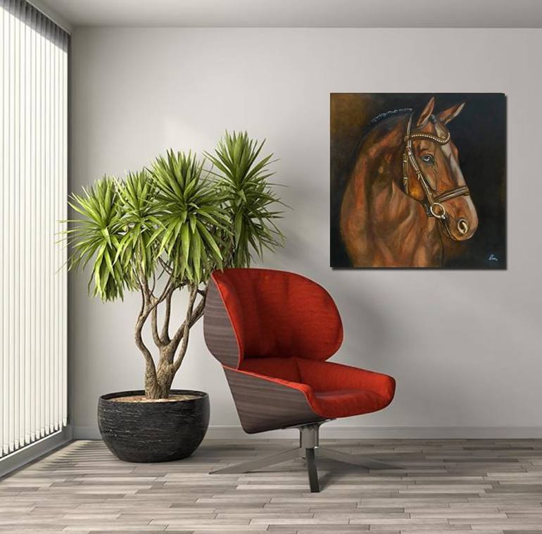 Original Fine Art Animal Painting by Bernardo Lira