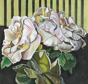 Original Expressionism Floral Paintings by Bernardo Lira