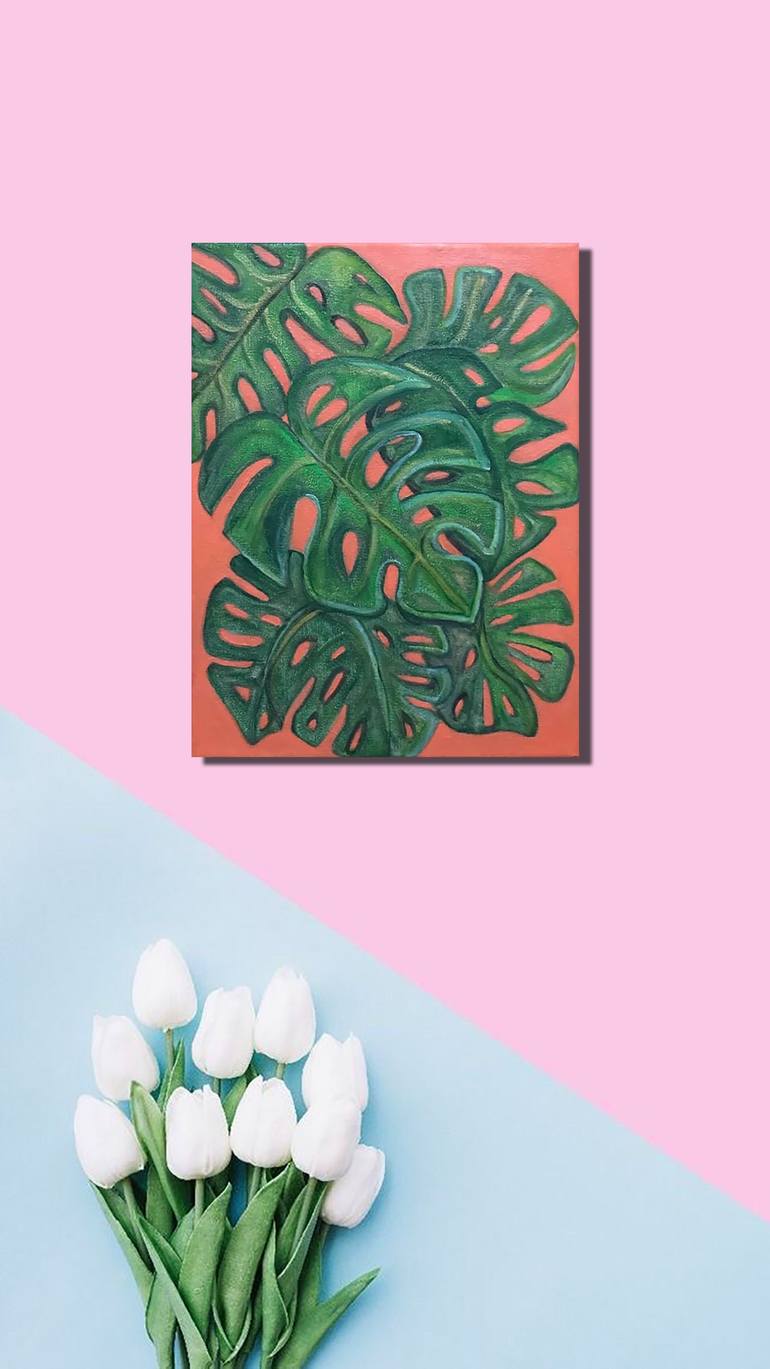 Original Expressionism Botanic Painting by Bernardo Lira