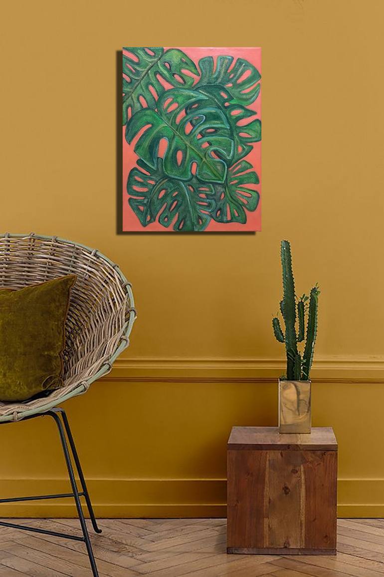 Original Expressionism Botanic Painting by Bernardo Lira