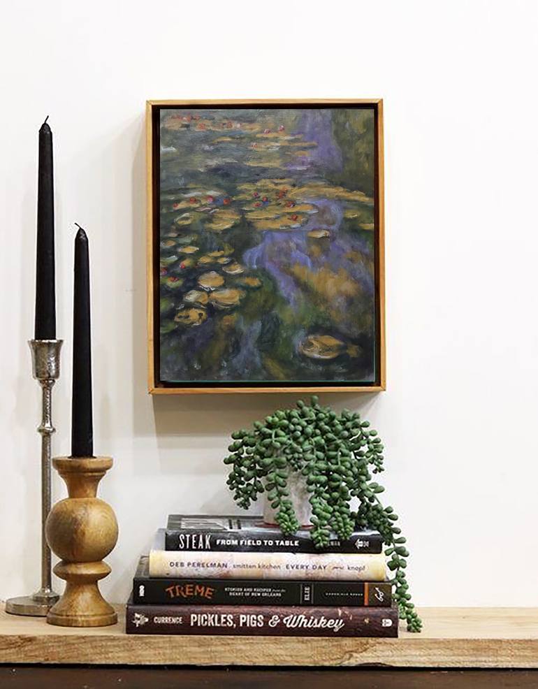 Original Abstract Expressionism Landscape Painting by Bernardo Lira