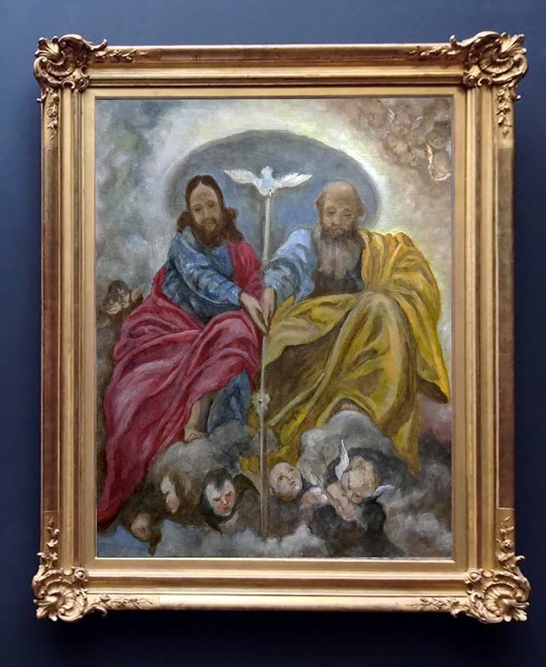 Original Other Religion Painting by Bernardo Lira
