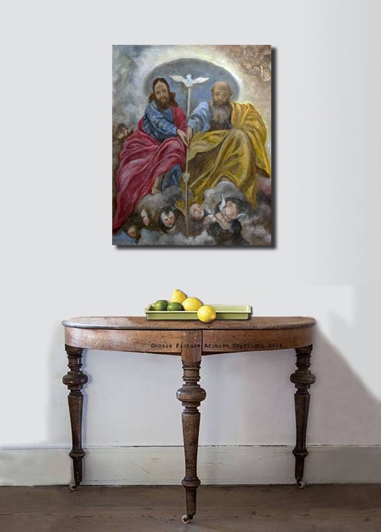 Original Religion Painting by Bernardo Lira