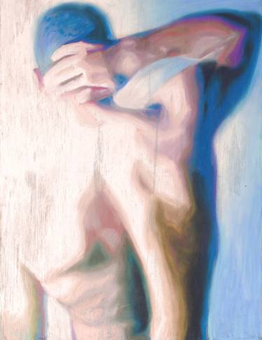 Original Figurative Nude Drawings by Claire Strayer
