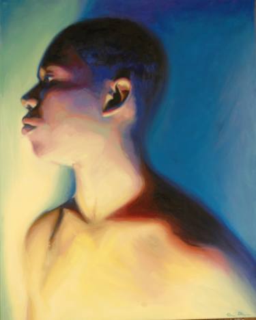 Original Figurative Men Paintings by Claire Strayer