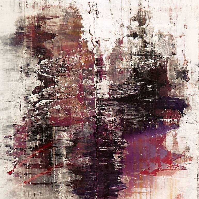 Original Abstract Expressionism Abstract Mixed Media by Natalia Limanenko