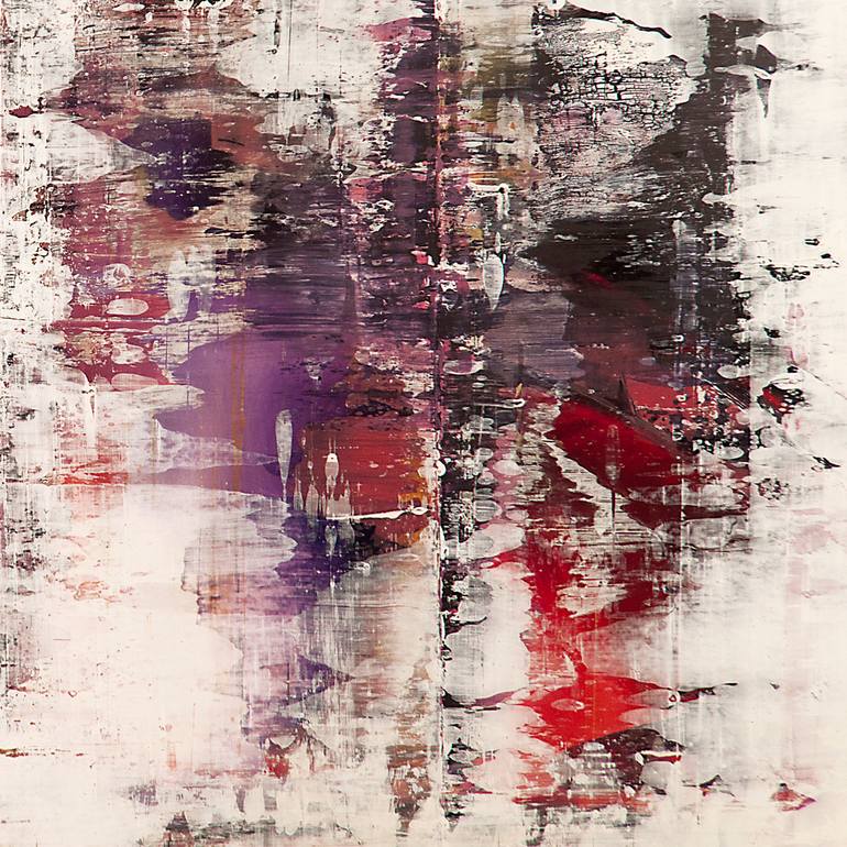 Original Abstract Expressionism Abstract Mixed Media by Natalia Limanenko