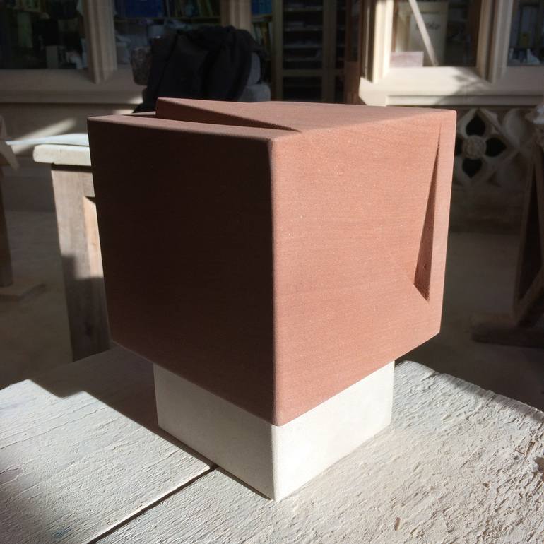 Original Abstract Geometric Sculpture by jon whitbread