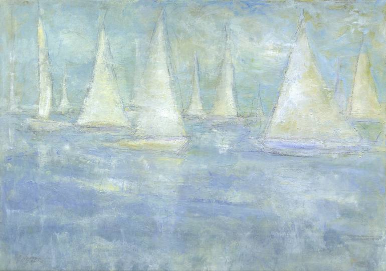 The Regatta Painting By James Harter Saatchi Art